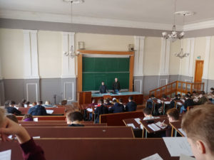 The first stage of the All-Ukrainian Student Olympiad in Physics