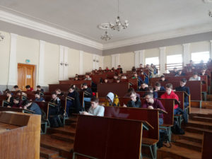The first stage of the All-Ukrainian Student Olympiad in Physics